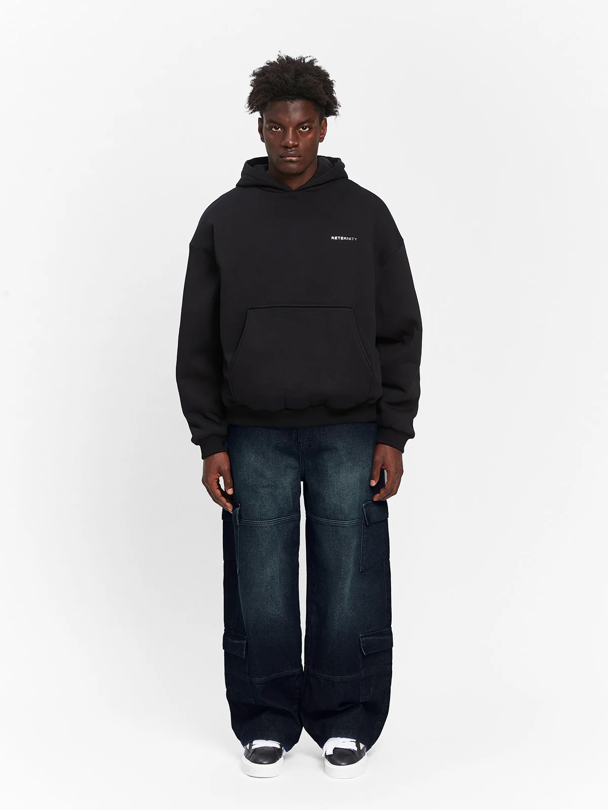CONCEPTION CARGO PANTS - RAW DENIM - Image 6