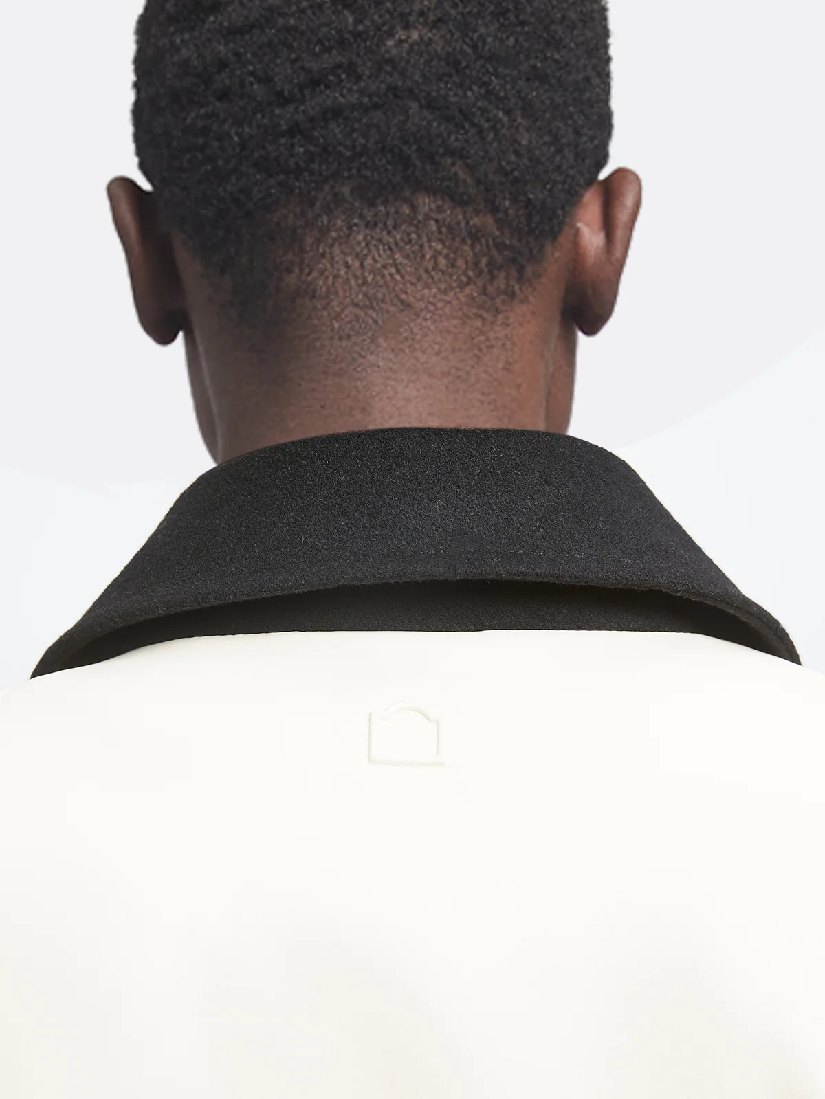 SIGNE VARSITY JACKET - CREAM/BLACK - Image 7